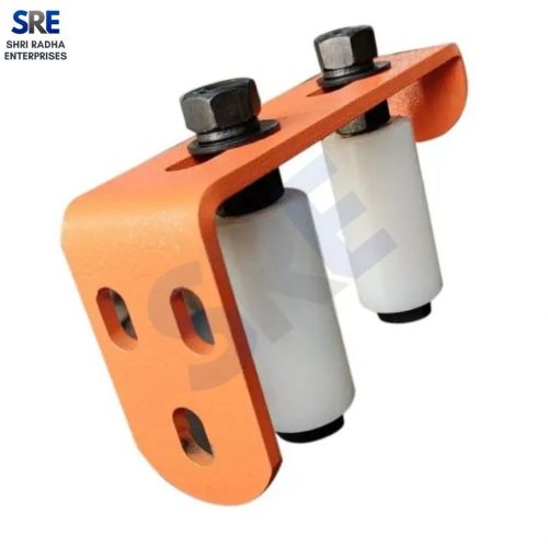 Powder Coated Side Mount Gate Guide Roller