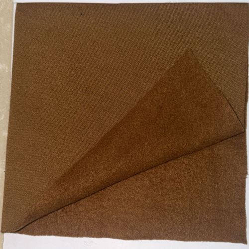 Knitted Spun Fleece Fabric