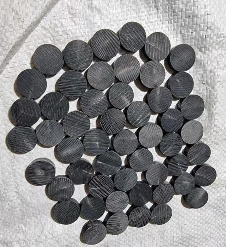 Black Buffalo Horn Buttons