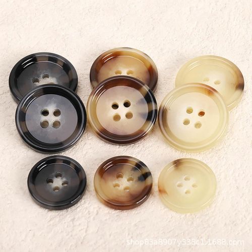 12mm Ox Buffalo Horn Button