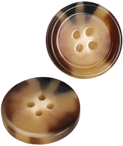 26mm Ox Buffalo Horn Button