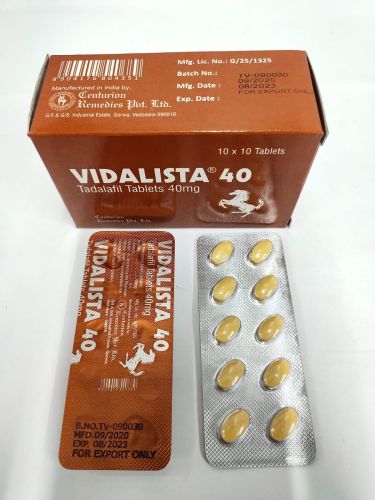 Vidalista 40mg Tadalafil Tablet