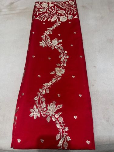 Traditional Red Banarasi Wedding Saree