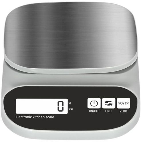 WS15 Digital Kitchen Weighing Scale with Steel Plate