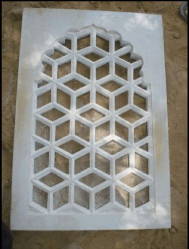 Decorative White Sandstone Jali