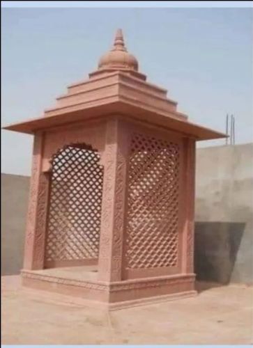 Pink Sandstone Temple Chhatri