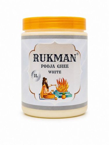 500ml Rukman White Pooja Ghee
