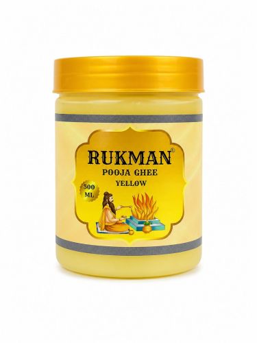 500ml Rukman Yellow Pooja Ghee