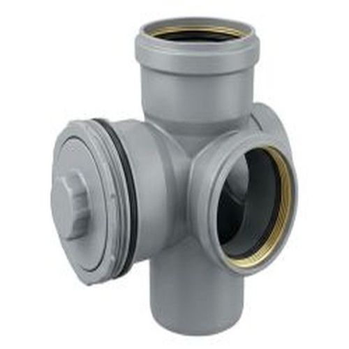 UPVC SWR Pipe Reducer Tee With Door