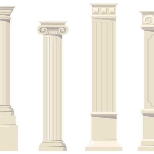 Classical Fluted GRC Column