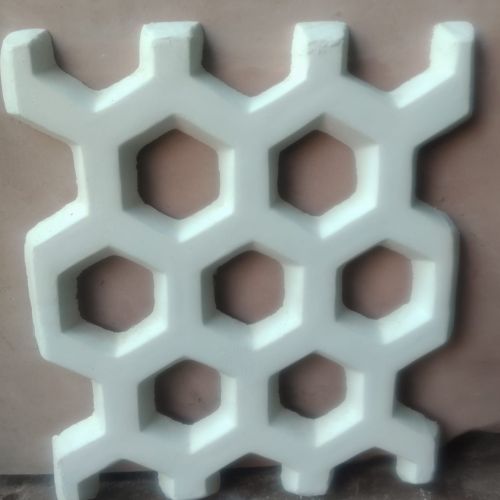 Hexa Grid GRC Jali Panel