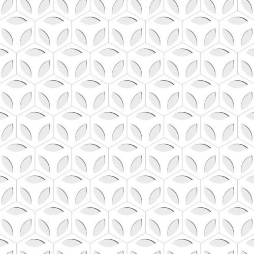 Hexagonal Floral GRC Jaali Panel