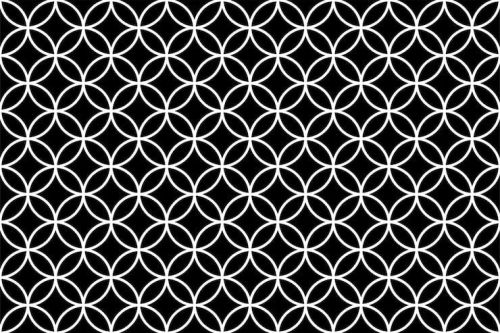 Interlocking Circular Rings GRC Jali Panel