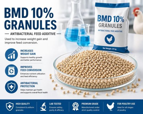 Bmd 10% Poultry Feed Antibacterial Supplement
