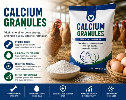 Calcium Granules Poultry Feed Supplement
