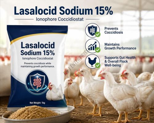 Lasalocid Sodium 15% Poultry Coccidiostat Feed Supplement