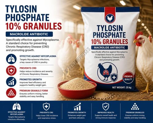 Tylosin Phosphate 10% Poultry Antibiotic Feed Supplement