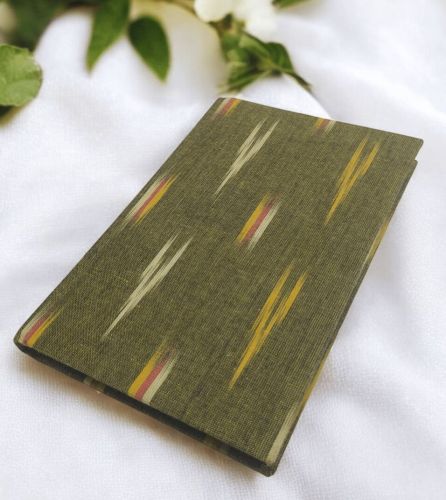 Ikat Handloom Journal Green