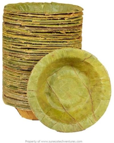 Round Green Leaf Bowl