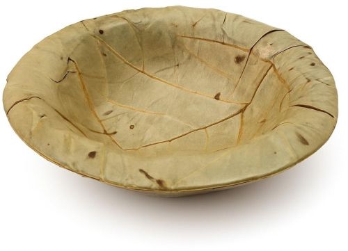 Snack Serving Green Leaf Bowl
