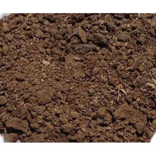 dried cow dung manure