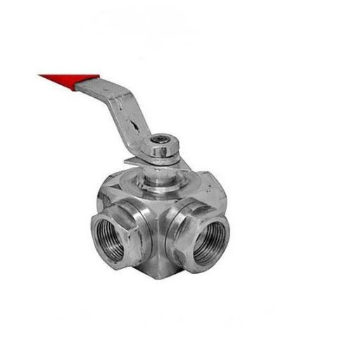 4 Way Stainless Steel Ball Valve