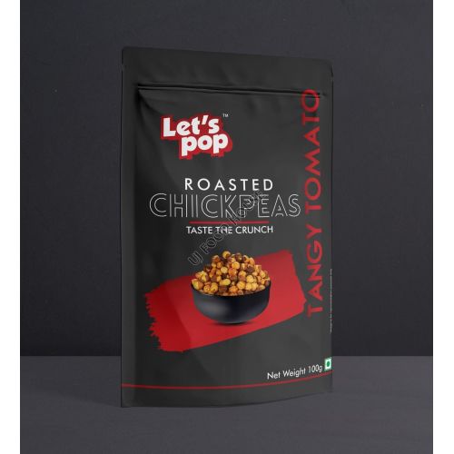 Tangy Tomato Roasted Chickpeas
