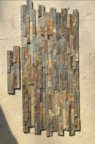 Autumn Rustic Slate Stone Wall Panel