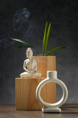 Buddha Statue Decorative Home Decor Set