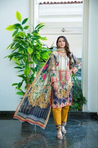 Ladies Digital Print Designer Salwar Suit