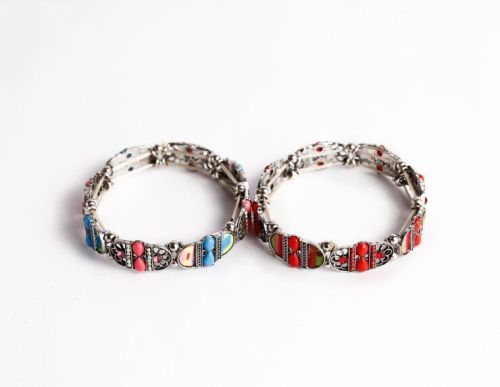 Ladies Multicolor Designer Bangles Set