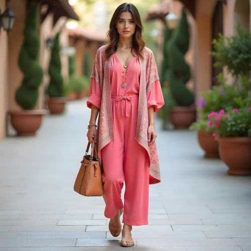 Ladies Three Piece Casual Co Ord Set