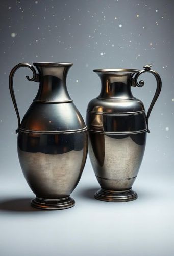 Stainless Steel Decorative Water Jug Set