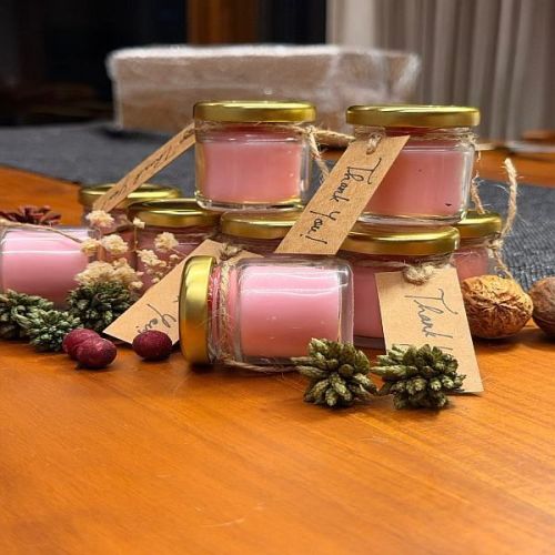 33ml Soy Wax Glass Jar Scented Candle