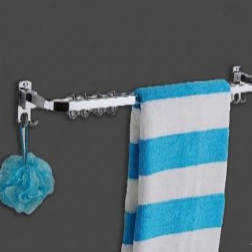 24 Inch Single Stainless Steel Towel Rack