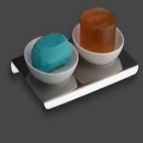 Stainless Steel 2 in 1 Double Soap Dish