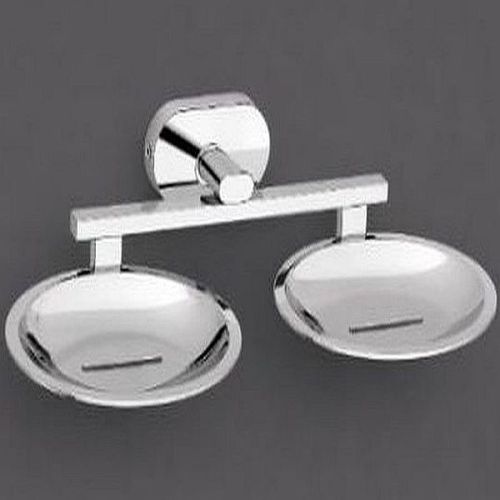Stainless Steel 304 Chrome Finish Double Soap Dish