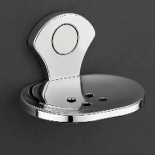 Stainless Steel Mirror Finish Round Soap Dish
