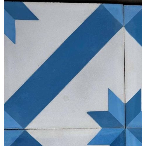 Athangudi Floral Floor Tile