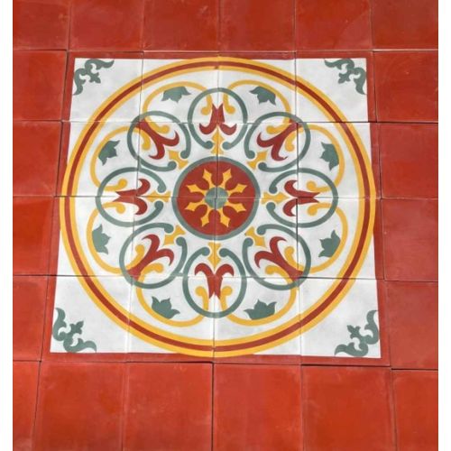 Athangudi Flower Tiles