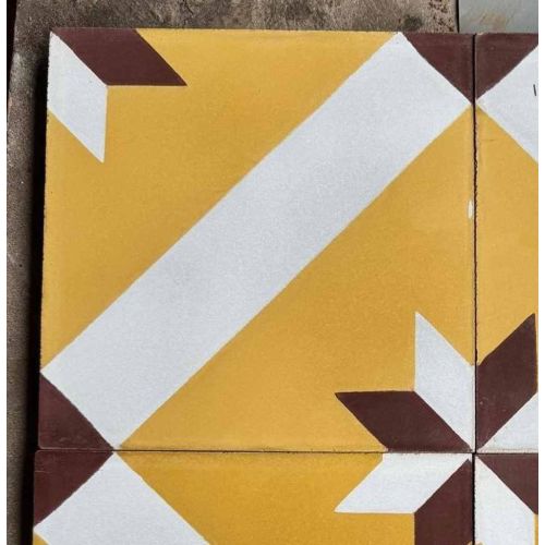 Handmade Flower Design Tile
