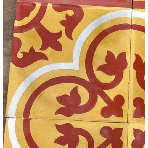 Handmade Flower Wall Tile