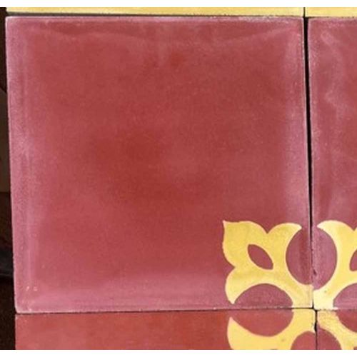 Living Room Flower Tile