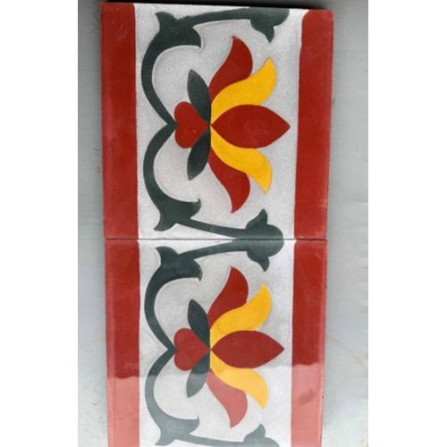 Premium Athangudi Flower Tile