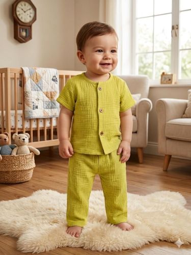 Honey Mustard Kids Co Ord Set