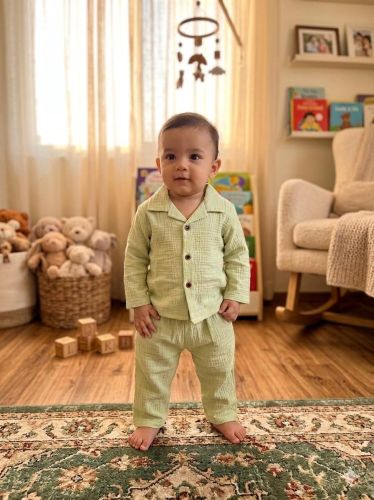 Light Green Kids Co Ord Set