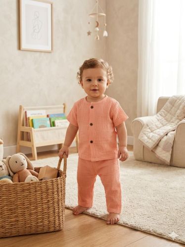 Peach Girl Kids Co Ord Set