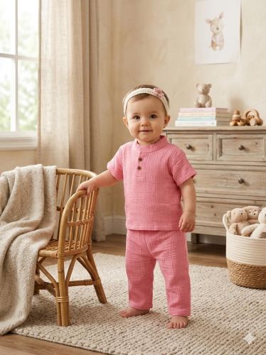 Pink Baby Co Ord Set