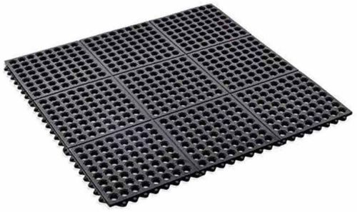 Black Rubber Floor Mat