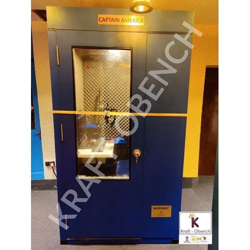 4x4 Feet Blue Sound Proof Booth